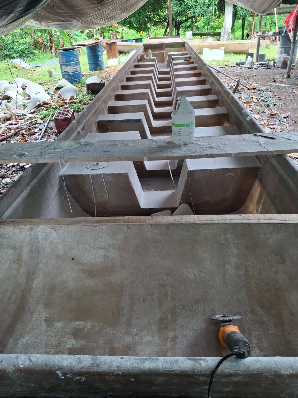 Proceso de construcción de casco